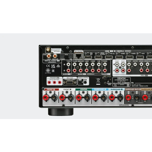 Denon AVC-X4800H 9.4 Channel 8K AV Receiver with 3D audio experience - Image 3
