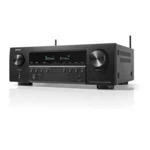 Denon AVR-S760H 7.2 Channel 8K AV Receiver with 3D Audio