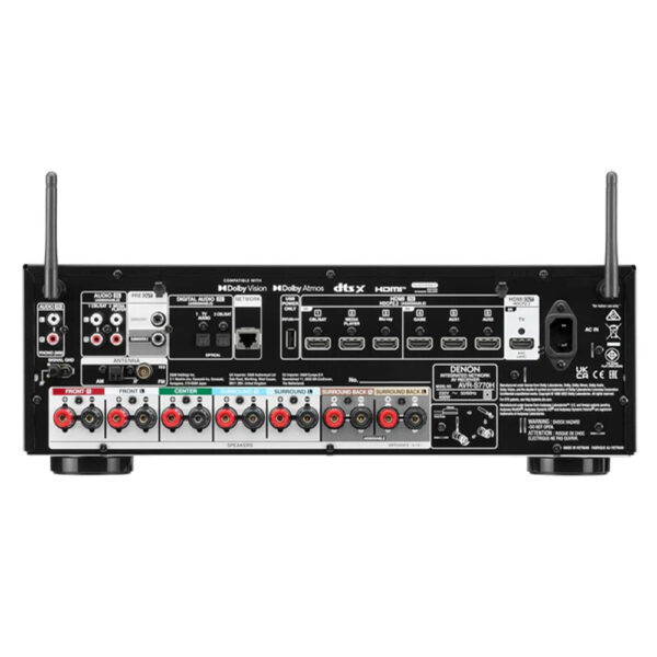 Denon AVR-S770H 7.2-Channel Network 8K AV Receiver - Image 5