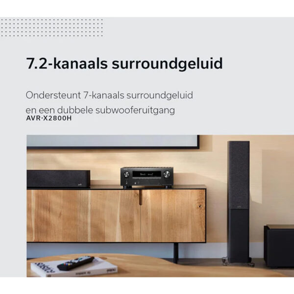 Denon AVR-X2800H 7.2 Channel Network AV Receiver - Image 6