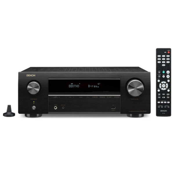Denon AVR-X550BT 5.2 Channel 4K Ultra HD AV Receiver with Bluetooth