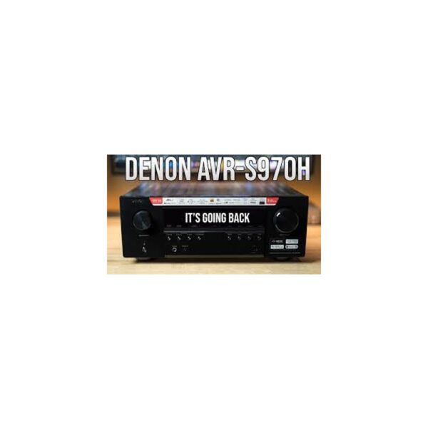 Denon AVR-S970H 8K Video 7.2 Channel Receiver With HEOS Technology - Image 4